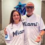 Gloria Estefan Instagram – Miami legends @gloriaestefan & @emilioestefanjr threw the ceremonial first pitch at tonight’s @marlins game ⚾️

You can 𝒄𝒂𝒕𝒄𝒉 “On Your Feet! The Story of Emilio and Gloria Estefan” at Hard Rock Live from April 11 – 13!