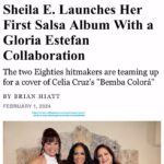 Gloria Estefan Instagram – So excited for this!!! Can’t wait for everyone to hear!! #BembaColora #Feb23 @sheilaedrummer @mimysuccar https://www.rollingstone.com/music/music-news/sheila-e-salsa-album-gloria-estefan-1234958900/