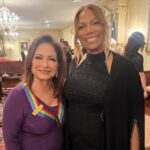 Gloria Estefan Instagram - Amazing night celebrating past and present @kennedycenter honorees at the State Dinner Congratulations to the very much deserving 2023 honorees! Exciting to be the host this year and you can all see the show on @cbstv on #Dec27th