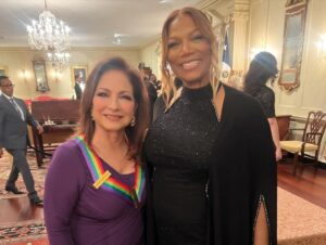 Gloria Estefan Instagram - Amazing night celebrating past and present @kennedycenter honorees at the State Dinner Congratulations to the very much deserving 2023 honorees! Exciting to be the host this year and you can all see the show on @cbstv on #Dec27th