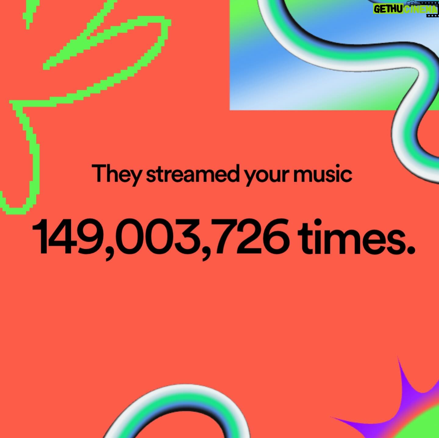 Gloria Estefan Instagram - I feel beyond blessed 🥹 Thank you everyone for these amazing stats! Me siento bendecida! Gracias a todos por este regalo! 😘❤️🎶 @spotify
