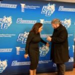 Gloria Estefan Instagram - Thank you @southernscsu for all the love!!! It was a GREAT pleasure to be here and spend time with you all! It was an honor to be part of the Mary and Louis Fusco Distinguished Lecture! ❤️🥰 And a big thank you to all my fans that came from all over to join me on this great night!! ¡Gracias @southernscsu por todo el amor! ¡Fue un GRAN placer estar aquí y pasar tiempo con todos ustedes! ¡Fue un honor formar parte de la Conferencia Distinguida de Mary y Louis Fusco! ¡Y un gran agradecimiento a todos mis fans que vinieron de todas partes para unirse a mí en esta gran noche!