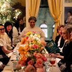 Gloria Steinem Instagram - I have long believed that the simplest cure for everything, from conflict to the need for community, is the Talking Circle. Last night reaffirmed this. It was a true honor to open up my living room to new friends (and old) to celebrate Women’s History Month with @warbyparker. My heart and head are feeling very nurtured. — thank you also to @camillebecerra @doan_ly @nyembroiderystudio