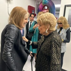 Gloria Steinem Instagram - I met someone even older than me who is still working! At 96, Marilyn Maye is a wonder. Thank you for a night of music and fun!