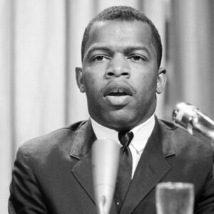 Gloria Steinem Instagram - I have been taking some time to think about John Lewis, and the indelible lessons, good trouble, and change he brought to the world. I have included here a long ago memory. He was a great person before he was a Great Man.

Photo: Wikimedia Commons