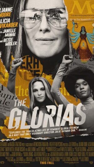 Gloria Steinem Instagram - When Julie Taymor called to say she would like to option my book, "My Life on the Road," I just said yes, you can do anything you want.

I think she is the great filmmaker of our time, the rare person about whom I hear myself saying the word genius. Have you seen "Across the Universe" or "Frida"? I rest my case.

However, I didn't have a clue how she could make a movie out of a book that covers at least eight decades and two continents. It is as intimate as my story of having an abortion, and as public as two Marches on Washington a half century apart. I didn't know – but I just had faith.

She has done this by emotional connections and genius visuals. My favorite is a Greyhound Bus through time. Different people – and different ages of the same person, me included – sit next to each other and talk to each other. They also see different places, faces and highways out of the window.

I have faith in this movie because sharing our stories is the most ancient and true way of learning – we haven't been sitting around campfires for millennia for nothing – and I hope this will entice you into sharing yours in this Talking Circle. 

Even the Internet is a giant campfire. At its best, it is teaching us that we are all passengers on Space Ship Earth. COVID19 is making us feel an intimacy out of shared suffering, and we are learning that Earth is our shared Mother -- as Alice Walker says, "Her blue body, everything we know." 

There's another reason I'm glad that this movie is out there, due to the creative financial forces behind it, any money it makes will support girls and women around the world.

#TheGloriasMovie – available for purchase and included with Prime video on September 30.