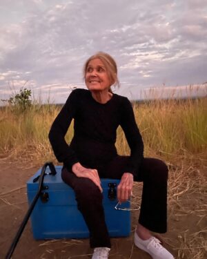 Gloria Steinem Instagram - Zambia has been good to me.