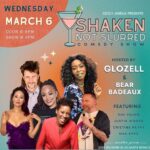 Glozell Green Instagram - 🎫🌟 Grab your tickets and join the laughter under the stars at SENATOR JONES in Santa Monica! Hosted by the incomparable GLOZELL@glozell 🌠 & BEAR BADEAUX 🐻 (@bearbadeaux), it’s a night of comedy you won’t want to miss. 🤣 Get ready to chuckle with CRISTINA PAYNE (@cristina__payne), roar with JUSTIN WOOD (@justin_wood_), snicker with KIKI YEUNG (@kikifunnymama), and guffaw with MAX BYRD (@themaxbyrd). 🚪 Doors open at 8PM – come for the cocktails 🍹, stay for the comedy that’s best served live. Tickets are flying! 🎟️💨 Secure your spot for a no-filter, all-thrills comedy experience. Let’s make tonight one for the history books! 📚✨ Snap up your spot here: https://bit.ly/49WJhox 🎟️🎉 #ComedyNight #InstaLaughs #ComedyCrew
