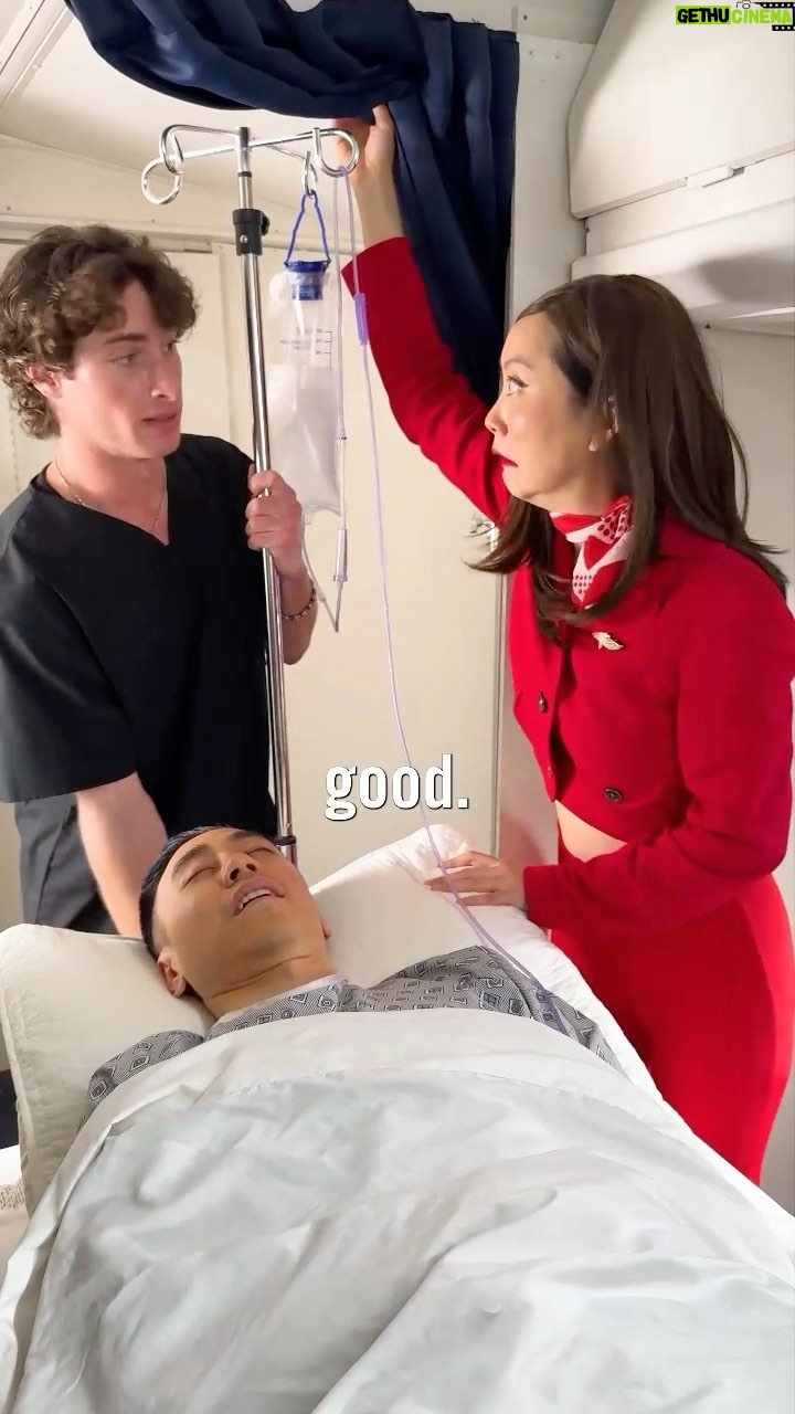 Glozell Green Instagram - Flight attendants call this the ‘flight of miracles’ 😂🥲 #cabincrewlife #exaggeratedtruestory