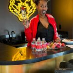 Glozell Green Instagram - Peep my new collaboration “Go With Glo”💚 I will be sharing things with you that I think are a must do. First stop @virginhotelslv 🎰 A suite with a butler? Say less. The food, the spa, the room…treat yourself and go play at #virginlasvegas (video coming soon!) Have you been to Vegas?
