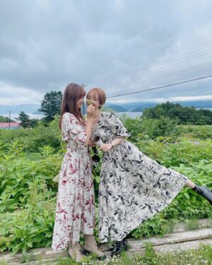 Go Joon-hee Instagram - 💖 내사랑 @youn1029 찍어준 ❤️ .
.
🦋 처음 가봤던 홋카이도 🦋 🤭