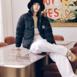Go Min-si Instagram - @MLBKOREA 🖤🕯️🌨️💂🏻‍♀️🧤🧞🩵 #AD #MLBCREW #MLB모자 #MLB패딩