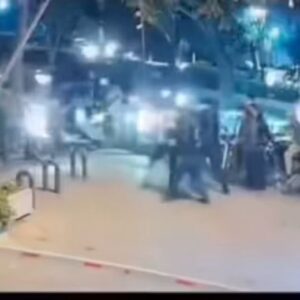 Gohar Kheyrandish Instagram - وای وای ببینید  با چه شقاوتی این جلادها این جوان را زیر مشت و لگد میگیرند .
دستتان بشکند . شما نمیتوانید . با ارعاب  و گلوله صدای معترضین را خاموش  کنید.