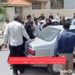 Gohar Kheyrandish Instagram - سلام … ‎دوستان عزیز این شخص ِدستگیر شده .نه جزو باند سارقین بانک ملی است نه اختلاس گر است نه مفسد اقتصادی نه زور گیر خیابانی و نه جزو گروه و دسته ایست .ایشان دکتر علی حسن بهامین معلم و مدرس دانشگاه هستندکه به دلیل مطالبه گری حقوق معلمان عزیزببینید چگونه جلوی کودک خردسالش مورد حجوم و کتک مأمورین قرار میگیرد. # هتک_حرمت#احترام_به_حقوق_دیگران #معلم#حقوق_و_دستمزد_دولتی #استاد#معلمین_دلسوز#بی_تفاوت_نباشیم