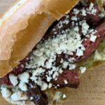 Gordon Ramsay Instagram – Hey @chefaaronsanchez….how does this chilaquiles steak torta look to you ?? The perfect way to celebrate this Cinco De Mayo weekend ! 
.
SALSA VERDE
Tomatillos
White onion
Serrano chile
Garlic
Chicken bouillon 
Cilantro
Mexican oregano
Kosher salt
Water

CHILAQUILES 
Grapeseed oil
Corn tortillas 
White onion 
Queso Oaxaca 

Bolillo rolls 
Refried beans 
Carne Asada
Queso Fresco