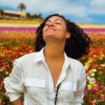 Grace Byers Instagram - coming back to the world…. slowly…slowly… i hope the beauty around you today arrests you for just a moment and you’re able to (just) breathe. 🤍