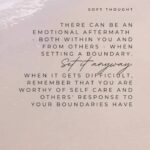 Grace Byers Instagram – In those times of boundary-setting, if you find yourself feeling guilty, second-guessing your needs or sensing retaliation from others, let this be a gentle reminder that you are worthy of every boundary you place. ⁠
⁠
Feelings may ebb   flow because setting a boundary can be hard. But, in the end, you matter. Your heart, soul and spirit matter. Your self-care, needs and desires matter.⁠
⁠
Take a breath. Set your boundary. Administer grace to yourself. Repeat.⁠
⁠
(You are worthy.)⁠
⁠
🤍