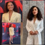 Grace Byers Instagram - Still on a high from the premiere of The @Blackening at the Apollo. (Have you all seen #TheBlackening, yet??) 😍 Shoutout to my amazing glam team as always - so grateful for you! 🤍💛🤍 stylist x @adenarohatiner premiere fit x @lethanhhoa_official premiere shoes x @3juin_official press fit x @pinkoofficial @blackhalo press shoes x @schutz all jewelry x @sterlingforever •~•~•~•~•~•~•~•~•~•~•~•~•~•~ all hair x @ursulastephen 💁🏽‍♀️ all makeup x @rebeccarestrepo💄
