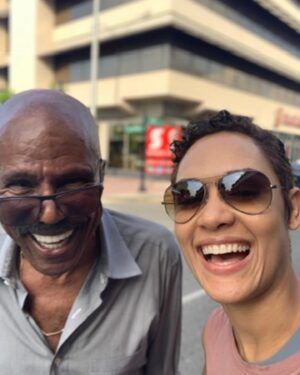 Grace Byers Instagram - It’s been a heart-wrenching week.

Uncle Eddie, even though you’ve officially gained your wings in Heaven, you were always an angel on earth for me.

The countless hours we had together in your retail shop, singing at so many gigs together, going to church and our late night Law-and-Order rerun binges while eating frozen grapes and cheese (or anything with cool whip) you weren’t only my uncle, but you were, truly, my dear friend.

We used to talk about so much and laugh about everything else. Even though you were by no means rich, you would always have a pocket of petty cash ready to bless anyone who was in need. Every weekend, without fail, you would visit the inmates at the prison and encourage them. Anyone who passed you, greeted you with a happy “Sollie!” and your genuine, million-dollar smile was always ready to display in return. 

This was the man that you were. The heart and impact that you had. And I am so blessed to have been supported, seen and loved by you.

So, I stand in gratitude. In the midst of the harrowing grief that I feel, I know that I could only experience this depth of sadness because it justly parallels the height of love that we shared.

The last slide at my wedding captures your soulful talent, the light in your eyes and your dazzling smile. One of your favorite songs to sing was ‘What a Wonderful World’. And how apropos. For you truly made my world, wonderful.

I am so very, very grateful to have known and loved you on earth. Sing on in heaven for us, Unc.

I love you forever.

🤍♾️