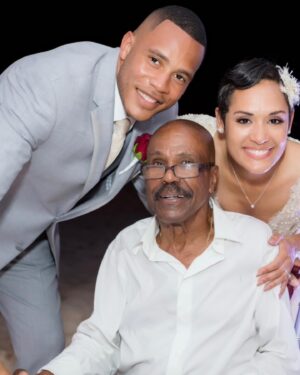 Grace Byers Instagram - It’s been a heart-wrenching week.

Uncle Eddie, even though you’ve officially gained your wings in Heaven, you were always an angel on earth for me.

The countless hours we had together in your retail shop, singing at so many gigs together, going to church and our late night Law-and-Order rerun binges while eating frozen grapes and cheese (or anything with cool whip) you weren’t only my uncle, but you were, truly, my dear friend.

We used to talk about so much and laugh about everything else. Even though you were by no means rich, you would always have a pocket of petty cash ready to bless anyone who was in need. Every weekend, without fail, you would visit the inmates at the prison and encourage them. Anyone who passed you, greeted you with a happy “Sollie!” and your genuine, million-dollar smile was always ready to display in return. 

This was the man that you were. The heart and impact that you had. And I am so blessed to have been supported, seen and loved by you.

So, I stand in gratitude. In the midst of the harrowing grief that I feel, I know that I could only experience this depth of sadness because it justly parallels the height of love that we shared.

The last slide at my wedding captures your soulful talent, the light in your eyes and your dazzling smile. One of your favorite songs to sing was ‘What a Wonderful World’. And how apropos. For you truly made my world, wonderful.

I am so very, very grateful to have known and loved you on earth. Sing on in heaven for us, Unc.

I love you forever.

🤍♾️