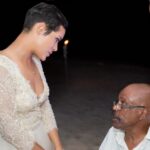 Grace Byers Instagram – It’s been a heart-wrenching week.

Uncle Eddie, even though you’ve officially gained your wings in Heaven, you were always an angel on earth for me.

The countless hours we had together in your retail shop, singing at so many gigs together, going to church and our late night Law-and-Order rerun binges while eating frozen grapes and cheese (or anything with cool whip) you weren’t only my uncle, but you were, truly, my dear friend.

We used to talk about so much and laugh about everything else. Even though you were by no means rich, you would always have a pocket of petty cash ready to bless anyone who was in need. Every weekend, without fail, you would visit the inmates at the prison and encourage them. Anyone who passed you, greeted you with a happy “Sollie!” and your genuine, million-dollar smile was always ready to display in return. 

This was the man that you were. The heart and impact that you had. And I am so blessed to have been supported, seen and loved by you.

So, I stand in gratitude. In the midst of the harrowing grief that I feel, I know that I could only experience this depth of sadness because it justly parallels the height of love that we shared.

The last slide at my wedding captures your soulful talent, the light in your eyes and your dazzling smile. One of your favorite songs to sing was ‘What a Wonderful World’. And how apropos. For you truly made my world, wonderful.

I am so very, very grateful to have known and loved you on earth. Sing on in heaven for us, Unc.

I love you forever.

🤍♾️