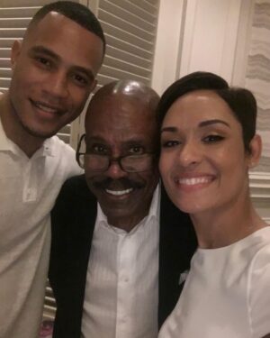 Grace Byers Instagram - It’s been a heart-wrenching week.

Uncle Eddie, even though you’ve officially gained your wings in Heaven, you were always an angel on earth for me.

The countless hours we had together in your retail shop, singing at so many gigs together, going to church and our late night Law-and-Order rerun binges while eating frozen grapes and cheese (or anything with cool whip) you weren’t only my uncle, but you were, truly, my dear friend.

We used to talk about so much and laugh about everything else. Even though you were by no means rich, you would always have a pocket of petty cash ready to bless anyone who was in need. Every weekend, without fail, you would visit the inmates at the prison and encourage them. Anyone who passed you, greeted you with a happy “Sollie!” and your genuine, million-dollar smile was always ready to display in return. 

This was the man that you were. The heart and impact that you had. And I am so blessed to have been supported, seen and loved by you.

So, I stand in gratitude. In the midst of the harrowing grief that I feel, I know that I could only experience this depth of sadness because it justly parallels the height of love that we shared.

The last slide at my wedding captures your soulful talent, the light in your eyes and your dazzling smile. One of your favorite songs to sing was ‘What a Wonderful World’. And how apropos. For you truly made my world, wonderful.

I am so very, very grateful to have known and loved you on earth. Sing on in heaven for us, Unc.

I love you forever.

🤍♾️