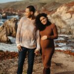 Grace Byers Instagram - God, we thank you. Baby Byers, we can’t wait to meet you. 🤎♾️🤎 @traibyers 📸: @maddisonrosephoto