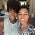 Grace Byers Instagram - Dearest Laurs, to call you sister and friend for so many years has been an honor. Your heart, support, love, encouragement, strength, laughter, spirit and truth have all enriched my life in ways that I wish I could articulate. You are such a sensational soul and I’m deeply grateful for you. I celebrate you today, but I uplift you in my heart always. So happy you were born. I love you. 🤍 Happy Birthday @momwifeboss_09! 🎂🎉🎈😍