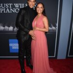 Grace Byers Instagram – Happy Opening Night on your Broadway Debut, my beloved King!! 🖤👑🎭😍🌟
Words absolutely fail when it comes to describing how deeply and overwhelmingly proud we are of you, @traibyers.
What a night!✨
stylist x @adenarohatiner
hair x @ursulastephen
makeup x @jessicasmalls
dress x @adamlippes
shoes x @tamaramellon
jewels x @levian_jewelry
Hubby:
stylist x #alisonhernon
grooming x @jessicasmalls
fit x @catouwear
