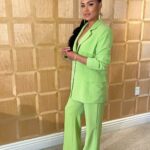 Grace Byers Instagram - Mama went to work for the first time since Baby Boy was born 💚 ~ The @Blackening Press Day 1 ~ All I know is, don’t nobody got more swag and fly-ness than this cast and crew. Incredibly talented, funny and among the best folk you’ll ever meet. We all stepped out last week to promote ‘The Blackening’ and it was a heck of a time. Btw, WHAT YA’LL DOIN JUNETEETH WEEKEND? Cuz June 16 is calling YO NAME! Grab your tix (along with your 2 friend minimum) and ALLAYA’LL go and get your whole LIVES watching The Blackening!! I promise - it will have you hollering. xx Glam Team - ya’ll are just showing off at this point! 😭 Thank you so much for doing the doggone thang!💚✅ stylist x @adenarohatiner hair x @kiyahwright1 makeup x @tayriverabeauty fit x @vassiakostarabrand - thanks @tata__pr! shoes x @francescabellavita earrings x @lilouparis.us rings x @shopbabygold