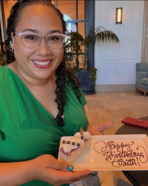 Grace Byers Instagram - My heart has been so full this past month as we celebrated and uplifted my sister, @caymancake.

Sissy, from the milestone of your 40th birthday to your joyous bridal shower to your incredibly special wedding, it’s been such a gift to be able to witness your deep happiness in person.

As someone who gives so selflessly and so often, it was also deeply moving to see the expression of the profound love that others have for you, as well.

You deserve every drop of the happiness, joy and celebration that surround you! I’m filled to the brim to see you so full. We are also so thrilled to welcome our new brother-in-love, Jose, into our family! We just couldn’t be happier for you both. 🥹🤍

I love you so much, Sissy. I’ll forever celebrate you and be the #1 champion of your joy. Happy Birthday   Congratulations on your new nuptials! 🤍🥂🤩