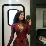 Grace Caroline Currey Instagram - 5 months playing one of my favorite characters and getting to do life with these wonderful humans… to say I’m grateful is an understatement. Oh how I love being Mary and how I love being in the Shazam family. It’s funny that we’re a bunch of actors portraying a storyline about found family, and through the process we’ve become a bit of a found family offscreen. It’s been so exciting seeing your posts and messages about watching @shazammovie this past weekend and week. It makes me smile knowing there are people somewhere in a dark theater sharing in the adventure our Shazam family went on. 🤍 I hope you squeeze your family a little tighter after watching it and get more pals together to see it again. Maybe for a little bit we can help you feel like a kid again. We certainly were just a bunch of kids in Georgia having the sweetest time. 🥰⚡️ Much love to you guys! And SHAZAM! 🤍