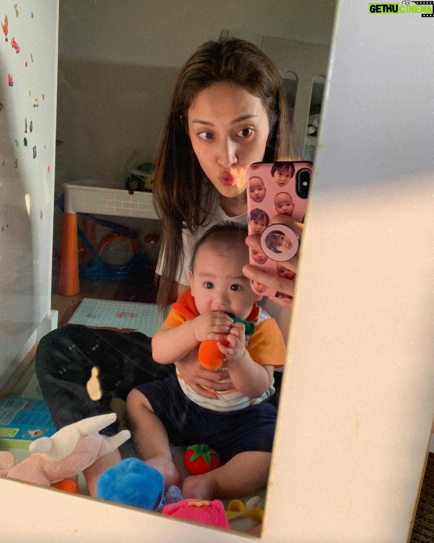 Grace Chan Instagram - And just like that I became a mother of three boys 🥹❤️ I can go on and on about how many times my heart felt so full simply by having them by my side. Or how I’m constantly touched by their purity and gentle love towards life and each other 💛 And not to forget how they drive me crazy but even the darkest eye circles are worth seeing them grow up strong and well And needless to say, I would and will do anything to keep them safe from harm and hurt. 🥺 To every Mother who gives their kids their WHOLE WORLD, thank you—and Happy Mother’s Day 💗🥹