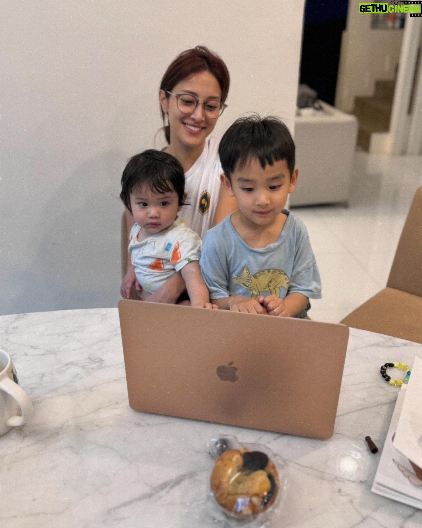 Grace Chan Instagram - And just like that I became a mother of three boys 🥹❤️ I can go on and on about how many times my heart felt so full simply by having them by my side. Or how I’m constantly touched by their purity and gentle love towards life and each other 💛 And not to forget how they drive me crazy but even the darkest eye circles are worth seeing them grow up strong and well And needless to say, I would and will do anything to keep them safe from harm and hurt. 🥺 To every Mother who gives their kids their WHOLE WORLD, thank you—and Happy Mother’s Day 💗🥹