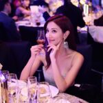 Grace Chan Instagram – nights like these… ✨ 

you know the saying about how what we post on social media and reality sometimes differs?
But sometimes there’s a special occasion when the two beautifully merge…it’s rare, and it shines 💎 
Thank you @camuscognac for having me at the Chaine Bailliage Diamond Ball~ it was definitely a night to be remembered 🤍