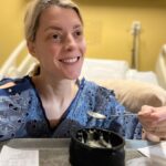 Grace Helbig Instagram - Health update: I’m doing much better now, but last week I had to go to the ER because I felt like I was dying. Turns out I have a bacterial infection! Cute! I posted a story time video on my YT explaining how I got there and the hero’s journey I went on to give the nurses a stool sample while I felt like I was half alive. Oh and I did the AI yearbook thing while they held me overnight and this was my favorite picture.