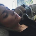 Grace Helbig Instagram - My silly Goose moved on to that golden grass on the other side today. My princess monster, my wiggle butt. I am heartbroken. Eleven years with my beautiful, emotional goof. I was in way over my head when I got you, but somehow couldn’t imagine anyone else taking care of you, and so we were merged. Two high anxiety ladies found each other and did the best we could. I’m even writing this caption to you like you’re still alive and literate! You’ve seen me through it all, and you loved me every time I didn’t like me. You anchored me at times I wanted to disappear and grounded me when I wanted to float away. Your happiness fueled me. You gave me something to care about that was bigger than the surface things I thought I should care about. I got sick and you stayed healthy, and I can’t thank you enough for your consistency in the face of weird change. Again, writing a caption as if my dead dog will read it! Oh well! I love you, Goose, you beautiful maniac!! 🐶🥹💖