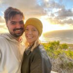 Grace Helbig Instagram - It’s about finding BaLaNcE this year. One day you’re at a beautiful airBnB with your husband and a few days later you’ve slammed your forehead opening your car door and taking a Covid test because you’re slightly congested. Good news is I don’t have Covid …or the urge to cut bangs to hide my forehead. #growth