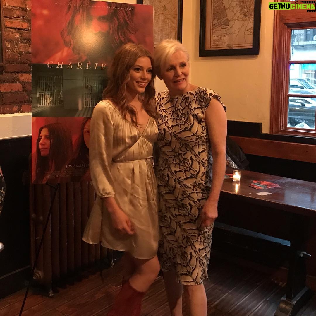 Grace Van Dien Instagram - Tribeca last night for Charlie Says... In theatres May 10th. Many brilliant minds worked hard to capture this in a respectful way. Love to Mary Harron for trusting me. x 2nd photo from @guinevereturner ♥