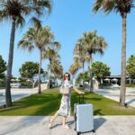 Grace Wong Instagram - See u next time Vietnam~!!! 🥰 Lovely food, lovely people! Happy to visit such a beautiful country with my new travel companions too ~ blue halogen luggage and shoulder bag 😍🤍🦋 Any other countries I should visit? 🤭✈️🚝 List ur recommendations in the comments 👀👀👀😘😘😘 @Tumitravel #Tumi #Tumihk #Tumi19D #TumiASRA