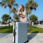 Grace Wong Instagram - See u next time Vietnam~!!! 🥰 Lovely food, lovely people! Happy to visit such a beautiful country with my new travel companions too ~ blue halogen luggage and shoulder bag 😍🤍🦋 Any other countries I should visit? 🤭✈️🚝 List ur recommendations in the comments 👀👀👀😘😘😘 @Tumitravel #Tumi #Tumihk #Tumi19D #TumiASRA