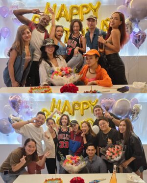 Grace Wong Instagram - Best Birthday Everrrrr 🥳🥳🥳

Two things I wanted this year, a Ghetto Fabuloussss Dance Partayyyy 🥵

And a prayer time for all my friends in the entertainment industry 🥹🙌🏻

This industry really gets you down sometimes, with you not feeling you good enough, comparison, chasing fame and fortune. You have highs n lows, and when it’s low it gets really really hard to stay joyful and be yourself. Thank you Jesus for blessing me with all these brothers and sisters in my life who share my passion for music, dance and Jesus! I love every single one of yaaaaaaaa!!!! 😘😘😘😘🥰😍😍🥰

And to my family who made it all happen @dchang515 @janice_vidal @jillvidal @chungshersher @sukiekie @ediechang and @cherylck92 I appreciate everything you do for me from the bottom of my heart!

My heart is full and my legs is sore. 
That’s a good birthday 🤣🤣🤣
Hallelujah 😇

PS. Can’t wait to party it up w Jesussss in the Holy City 🤭 y’all want tickets? Cuz I know how to get u in 😉