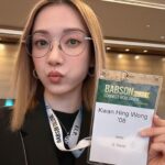 Grace Wong Instagram - Thank you @babsoncollege for inviting me to the International Summit 2024! So greatly honored to perform for my College and also where Danny got his MBA, of course he saw how wonderful Babson was after he came to visit me 🤭🤭🤭 Thank you President Spinelli for your super encouraging words of possibly me being a coach one day for senior executive women 🥹 I was like what??? my jaw literally dropped. But thinking about it, recently there has been a big part of my heart to coach and build up woman of this generation whether in arts and entertainment or market place or even for the Kingdom of God! Anyhooz it was sooo good to see old friends n new friends! It warmed my heart to have good heart to hearts n AMAZING FOOD in Singapore! This city is def something special, might have to make a trip back soon 😘 I’m curious, What do u guys think : Me being a mentor/ coach for women in entertainment or marketplace? 😳