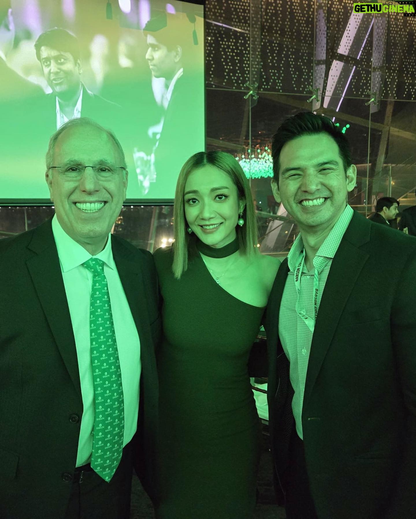 Grace Wong Instagram - Thank you @babsoncollege for inviting me to the International Summit 2024! So greatly honored to perform for my College and also where Danny got his MBA, of course he saw how wonderful Babson was after he came to visit me 🤭🤭🤭 Thank you President Spinelli for your super encouraging words of possibly me being a coach one day for senior executive women 🥹 I was like what??? my jaw literally dropped. But thinking about it, recently there has been a big part of my heart to coach and build up woman of this generation whether in arts and entertainment or market place or even for the Kingdom of God! Anyhooz it was sooo good to see old friends n new friends! It warmed my heart to have good heart to hearts n AMAZING FOOD in Singapore! This city is def something special, might have to make a trip back soon 😘 I’m curious, What do u guys think : Me being a mentor/ coach for women in entertainment or marketplace? 😳