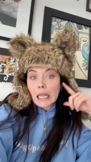 Gracie Gillam Instagram - I guess it took The Ting Tings for me to make a TikTok #notmyname (I’m wearing my “waking up in the morning” sweatshirt to honor @_giagiudice and TikTok culture that came before me)