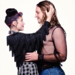 Gracie Gillam Instagram - Photos with @natjohnzang from our shoot with @avl.photographer ! This shoot was really fun. The same can be said of the last four years with you Nat. Love you forever and all that. @avl.photographer is great for headshots, couples photos and even pet photo shoots! 🐩. (Tagging @thirdmanrecords to bring attention to my White Stripes bandana)
