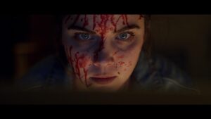Gracie Gillam Instagram - Announcement for my new movie @superhostmovie from @entertainmentweekly, link in bio! I feel so lucky to have gotten to make this awesomely strange, point isn’t and scary movie with some truly inspiring people: @thebrandonchristensen @saracanning @osricchau @barbaracrampton @jennysfx @kurtisdavidharder @channyb33 @10slim @alfredomon @milleray  This was such a fun and complicated role, and I loved sinking my teeth into it. In the above still, I can be seen doing the most dramatic nostril acting I could get away with. 🩸 👃🏻