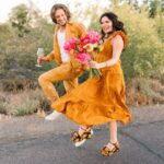 Gracie Gillam Instagram - I got married 309 days ago and I’m fiiiinally posting the wonderful pictures by the incomparable @mollymcphoto! What a day. So much joy. Do you think people will be like “heck yeah” or bothered that I don’t shave my armpits?