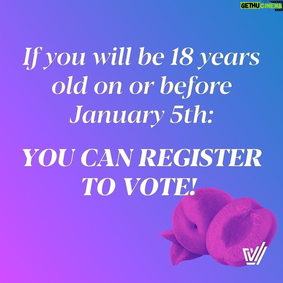 Gracie Gillam Instagram - Hello Georgia! Voter registration link in bio!