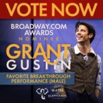 Grant Gustin Instagram - Grant Gustin has been nominated for a @broadwaycom Audience Choice Award for Favorite Breakthrough Performance! Vote at the link in bio through May 19th.